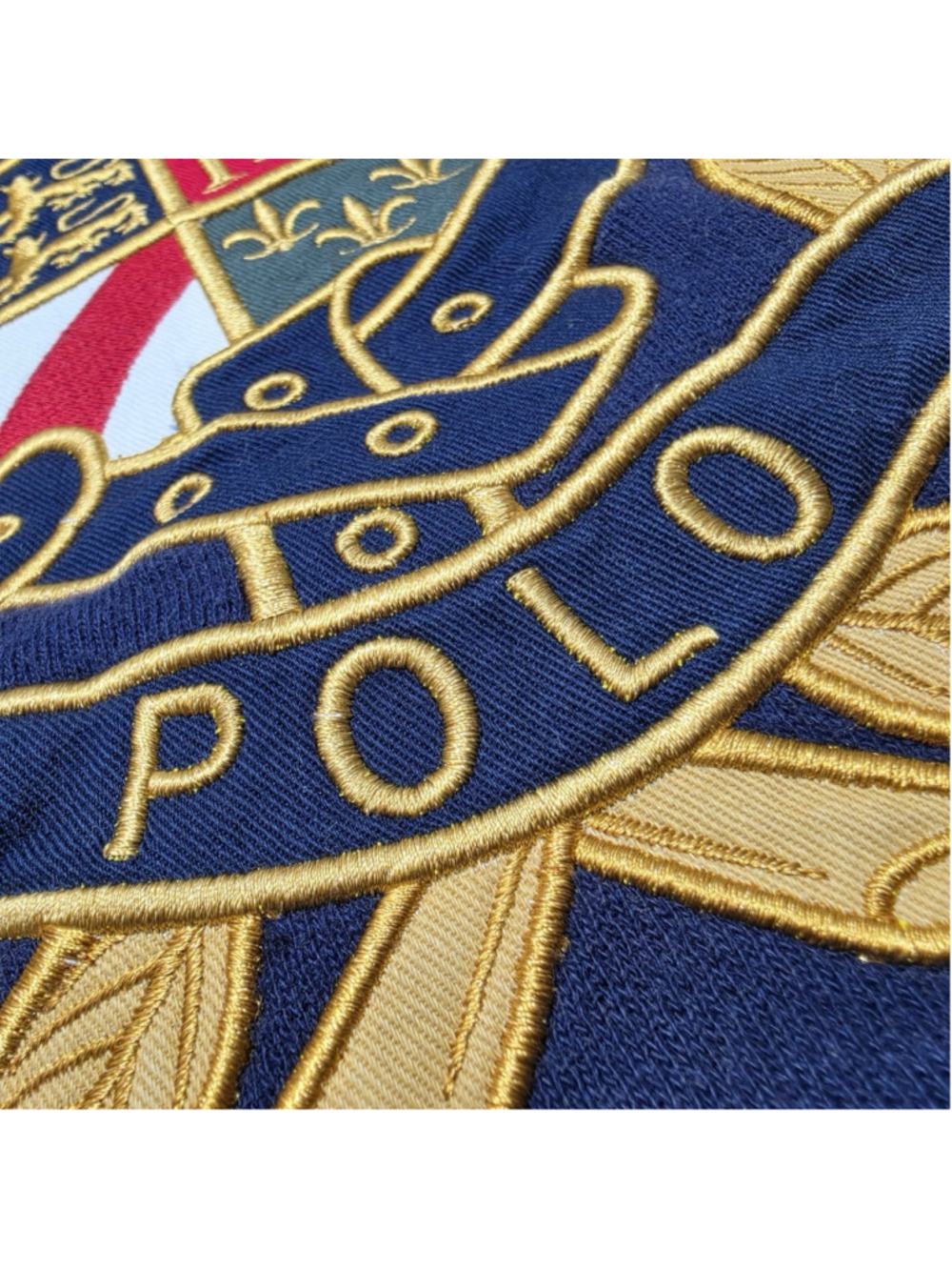 Polo Ralph Lauren Crewneck Crest Crown Fleece Sweatshirt Mens XL Navy - Picture 7 of 12